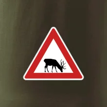 Dopravná značka - Pozor žreb