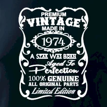 Vintage Etiketa - 1974