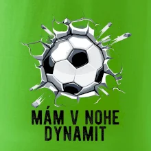 Mám v nohe dynamit