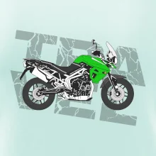 Cestovná enduro zelená