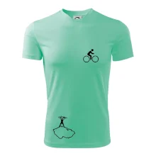 Mapa ČR + kolo na prsu Mapa ČR + kolo na prsu