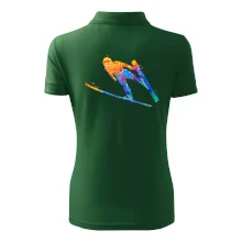 Skokan na lyžiach splash