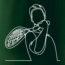 Tenista jedným ťahom Tenista jedným ťahom