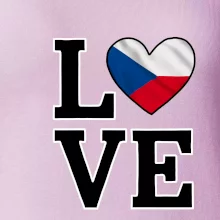 Love Česká vlajka