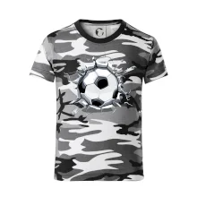 Futbalová lopta v triku Futbalová lopta v triku