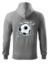 Futbalová lopta v triku