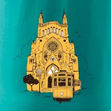 Mallorca - katedrála a električka