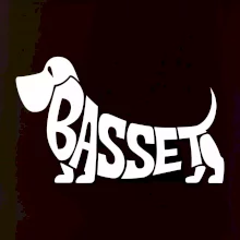 Basset nápis v tele