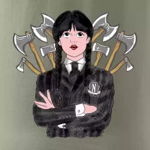 Sekery - holka v čiernom (Pecka design)