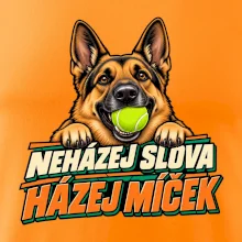 Neházej slova házej míček - vlčák