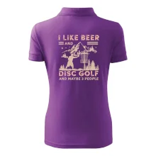 I like beer and disc golf