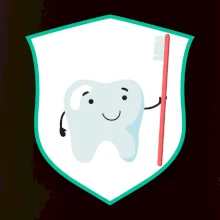 Zúbok na prsníku - zubná kefka