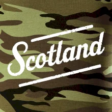 Scotland Vintage nápis Scotland Vintage nápis
