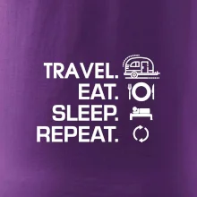 Eat sleep travel - Malý príves