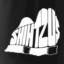 Shih-tzu - nápis v tele Shih-tzu - nápis v tele