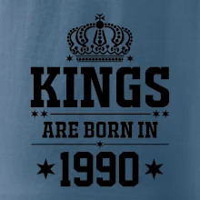 Kings are born in 1990