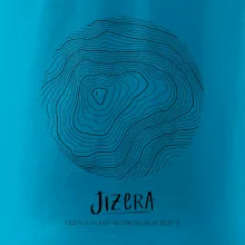 Jizera - vrstevnice v kruhu