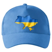 Ukrajina vlajka mapa Ukrajina vlajka mapa