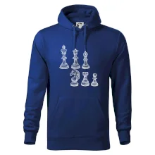 Šachové figúrky kreslené