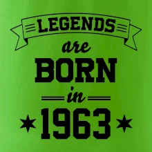 Legends are born in 1963