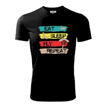 Eat Sleep Fly Repeat Paragliding