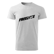 Freedive - nápis s potápačom Freedive - nápis s potápačom