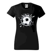 Futbalová lopta v triku Futbalová lopta v triku