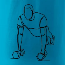 Tréner fitness jedným ťahom