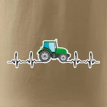 Traktor farebný ekg