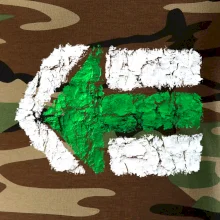 Párová turistická značka zelená