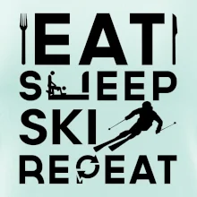 Eat sleep ski repeat