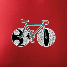 Narodeniny 30 rokov na bicykli Narodeniny 30 rokov na bicykli