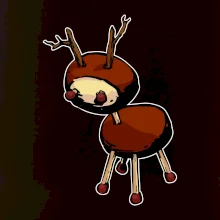 Gaštanový jelínek - prsník