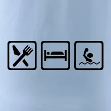 Eat sleep vodné pólo v rade