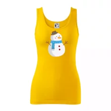 Snehuliak so šálom Snehuliak so šálom