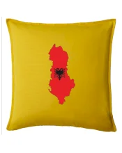 Albánsko mapa a znak