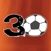 Futbal okrúhle narodeniny 30
