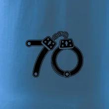 Narodeninové tričko pre policajta - putá 70