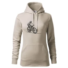 MTB kreslený cyklista