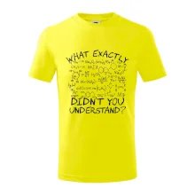 What exactly didnt you understand Chemistry What exactly didnt you understand Chemistry