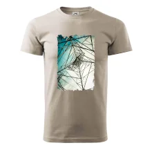 Farebné nebo - stožiare vysokého napätia