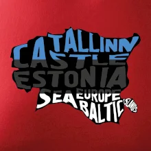 Mapy - názvy miest - Estónsko