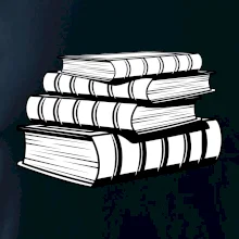 Knihy čiernobiele na sebe