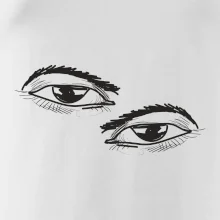 Párový motív - oko prižmúrené