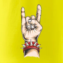 Rocková ruka s náramkom