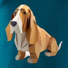 Baset zlepený z papiera