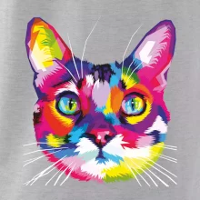 Mačka dúhová hlava