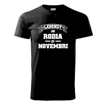 Legendy sa rodia v novembri