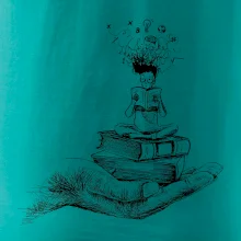 Čitateľ - ruka kreslená Čitateľ - ruka kreslená