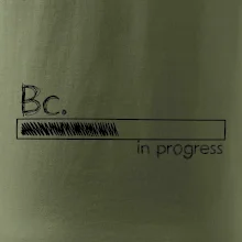 In progress titul Bc. bakalár / bakalárka